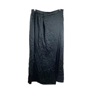 Vince 100% Silk Midi Skirt